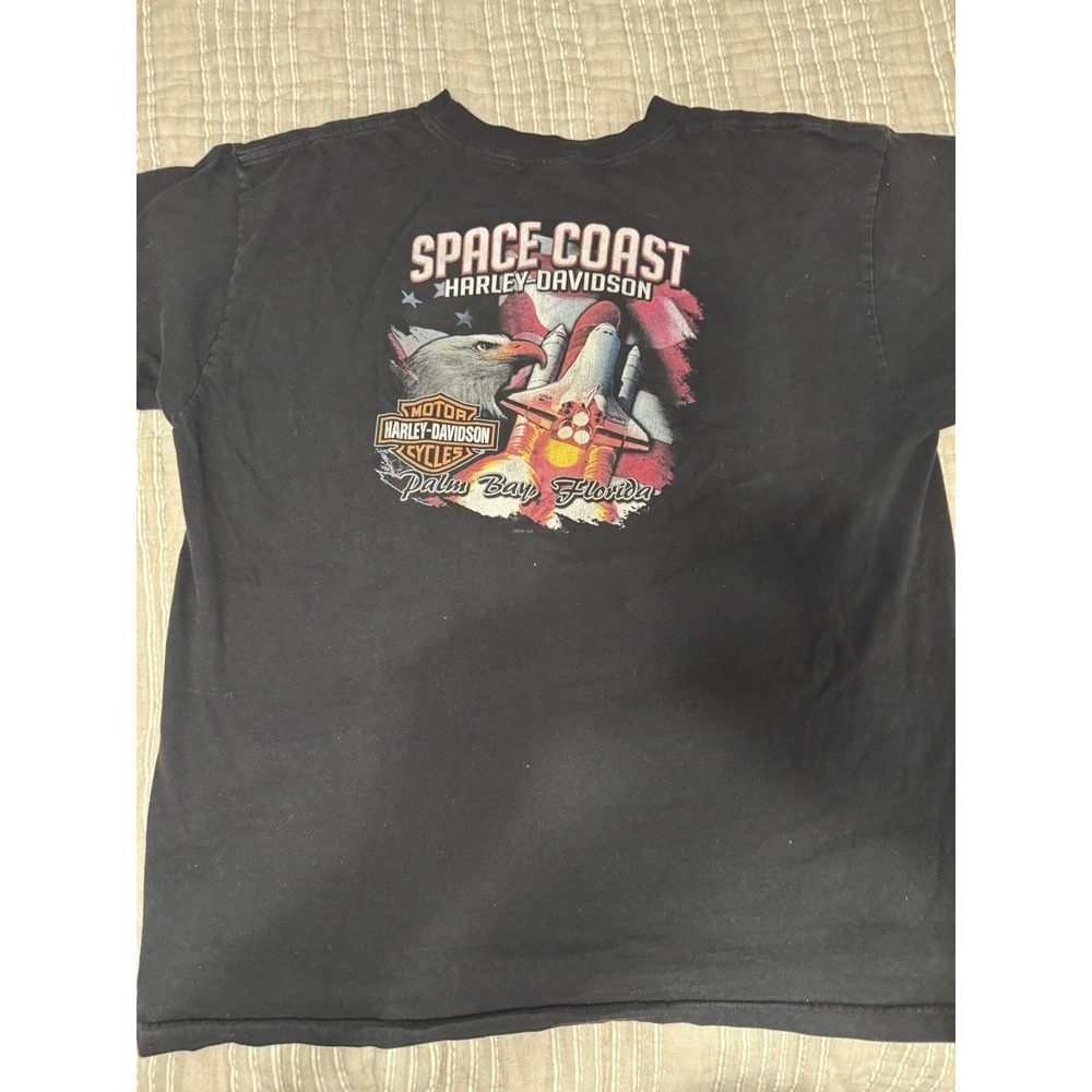 Harley-Davidson Men's Space Coast Florida Palm Bay Shirt 2020 Y2K Vintage